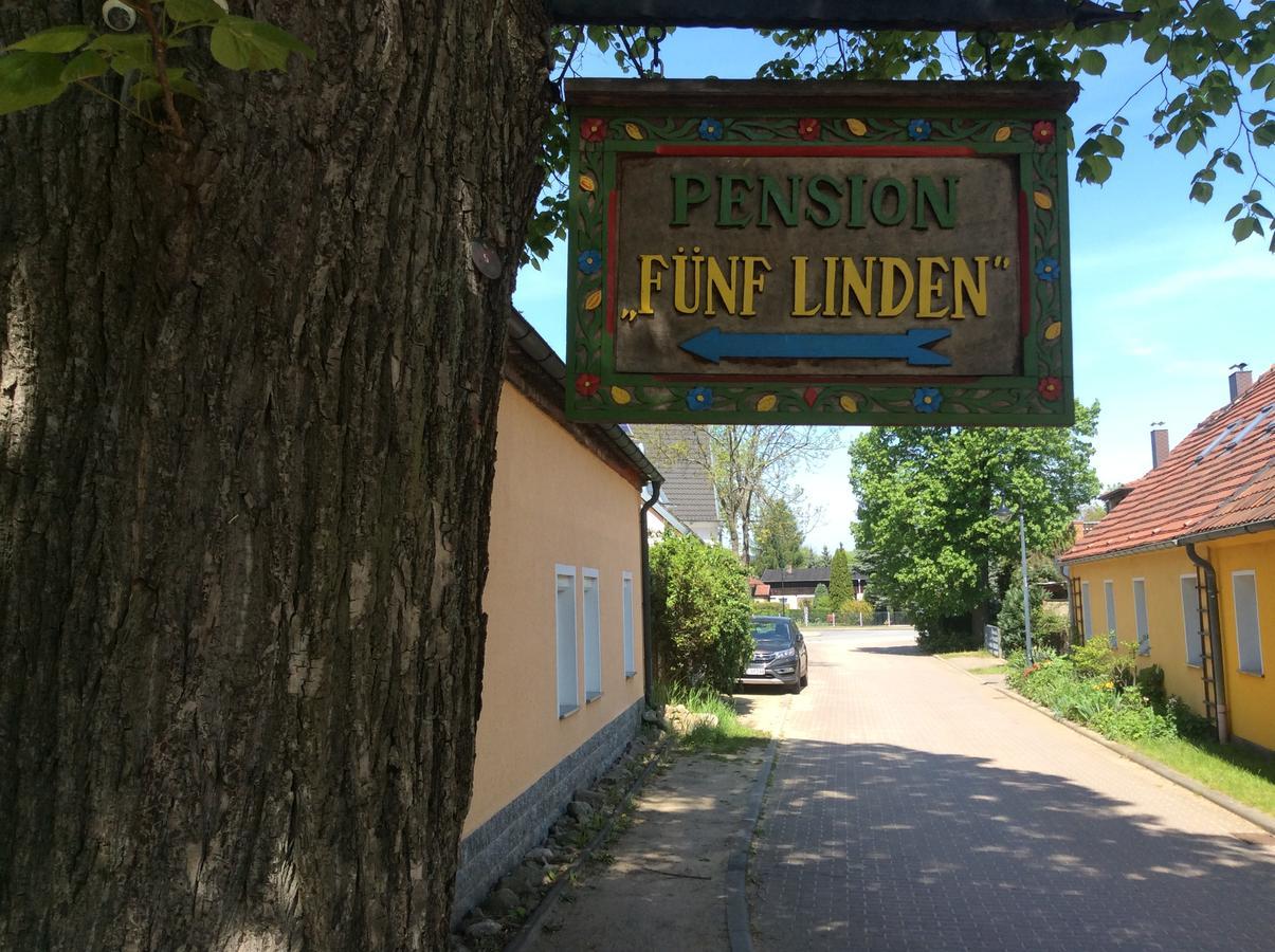 Fuenf Linden Hotel Straupitz Exterior photo